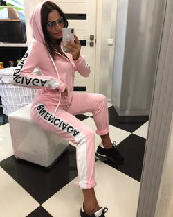 Women Casual Sportswear Jogging Suit