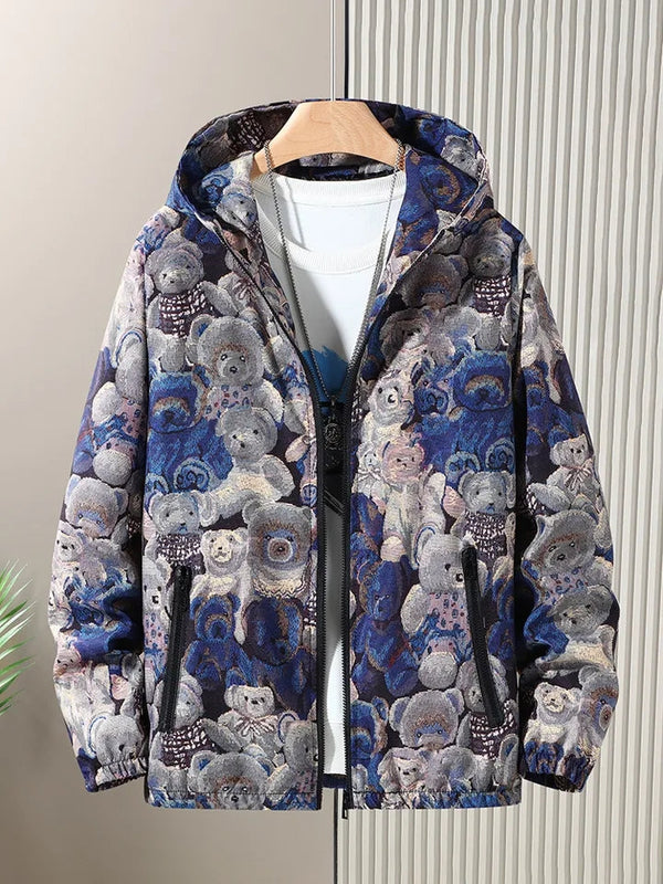 Luxury Designer Stylish Fashion Hip Hop Jacket With Logo