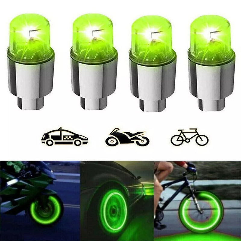 Eye Catching Extravagant Wheel Light Up Maximum Exposure Car Cap Led Lights