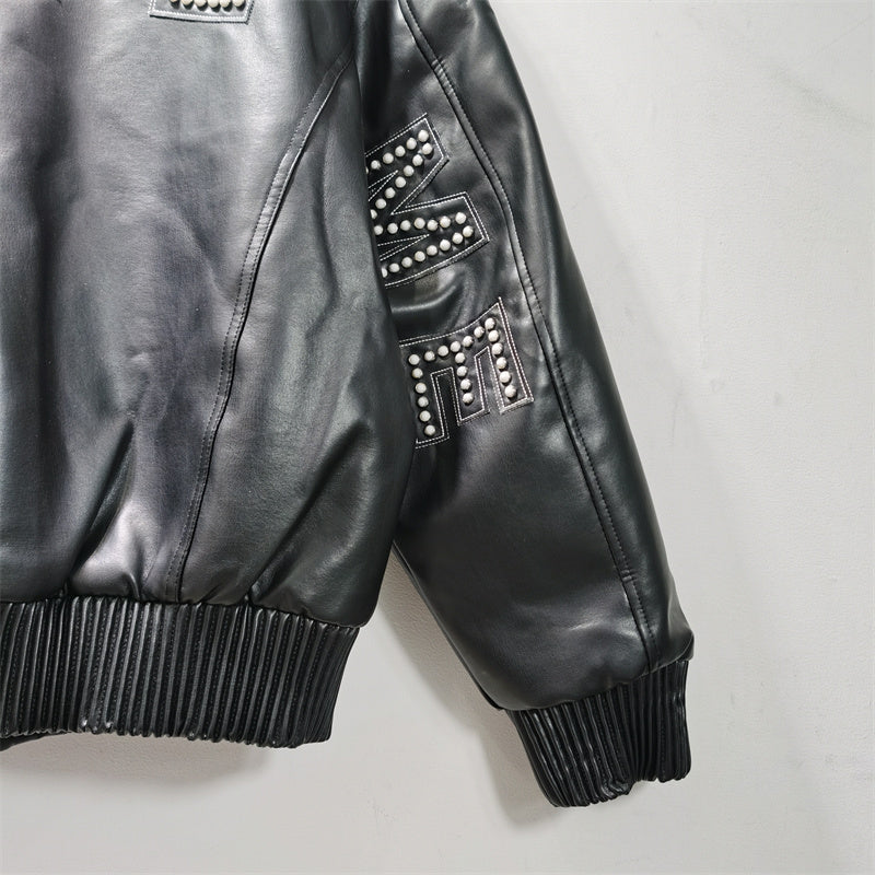 Supreme Leather Hustler Jacket