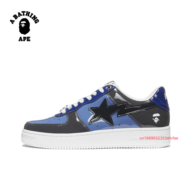 Sunkist Orange Bathing Ape Men Bapesta Air Retro