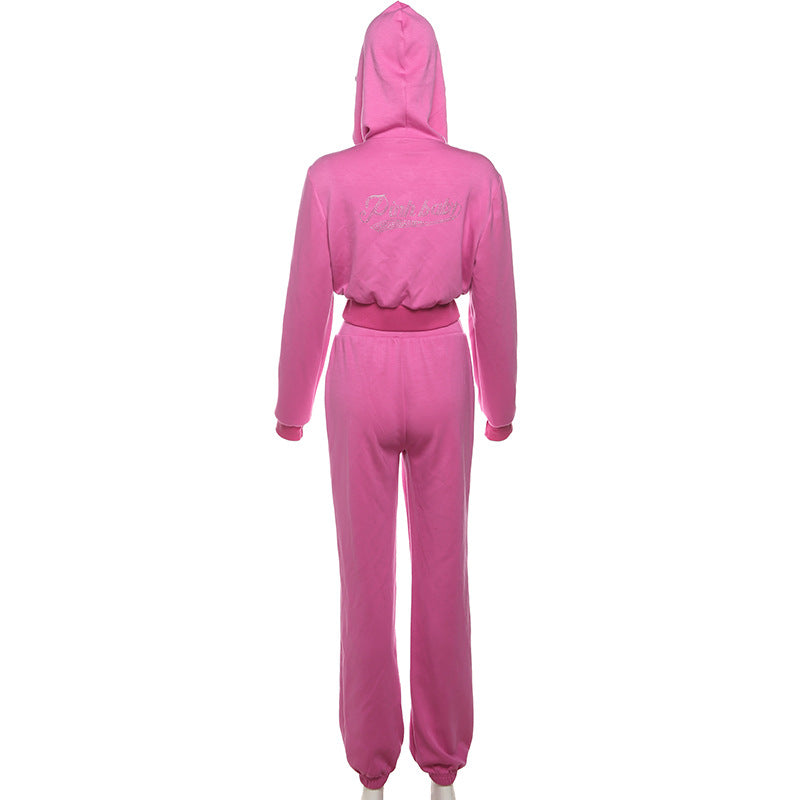 Celebrity Pink Baby Jogging Suit
