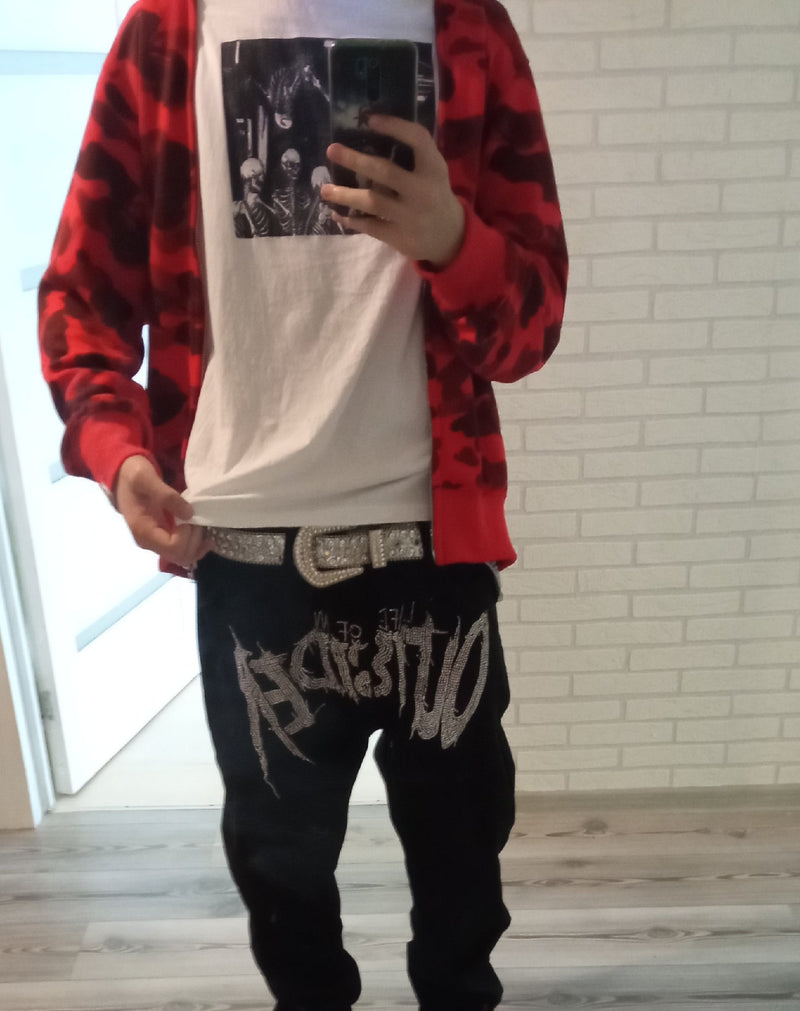 Hip Hop Street Fashion Jeans Cozy Skinny Design