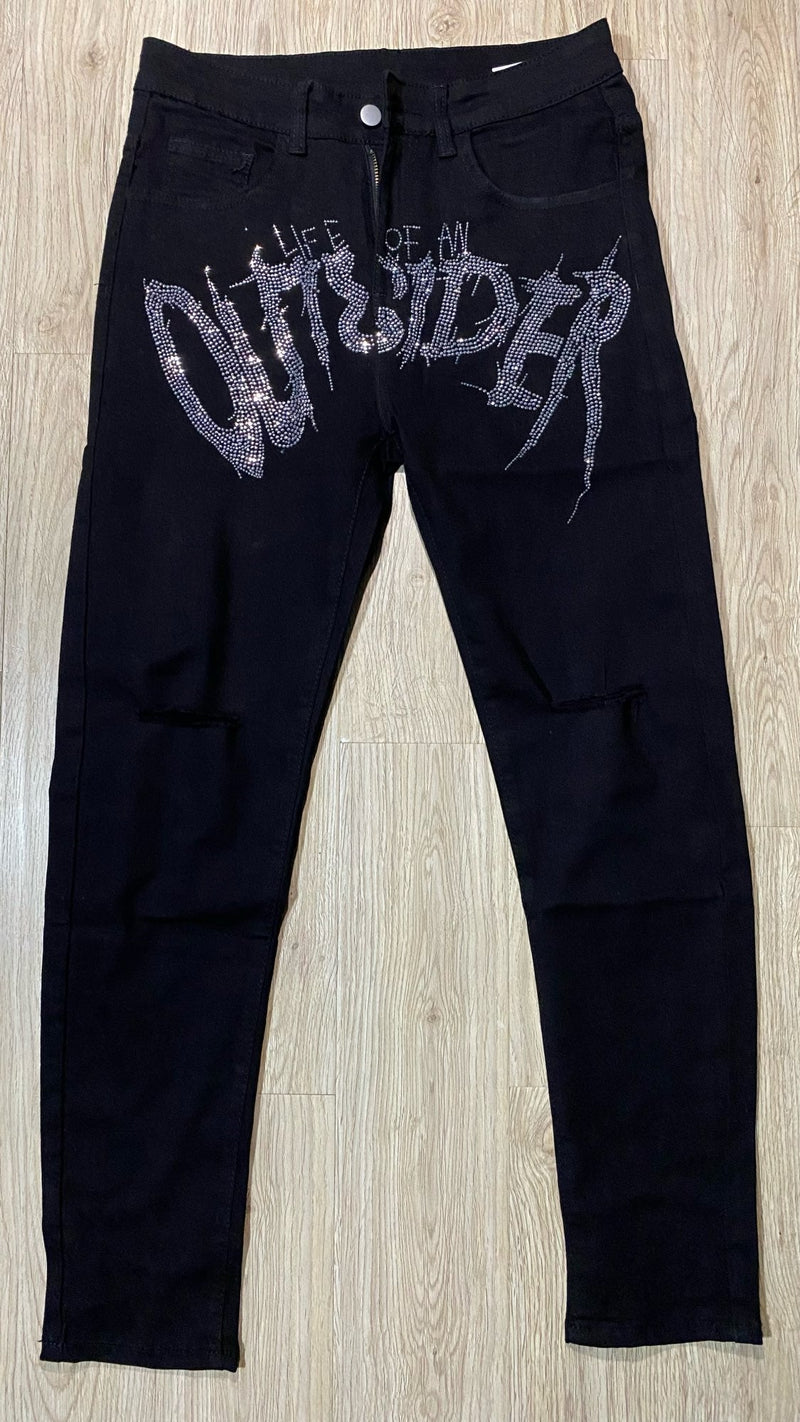 Hip Hop Street Fashion Jeans Cozy Skinny Design