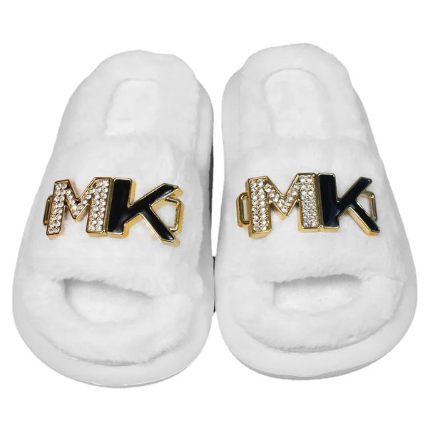 2024 Luxury Spring Fashion Furry Designer Slippers