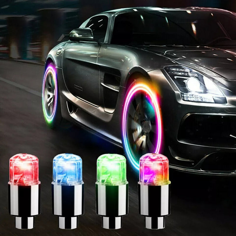 Eye Catching Extravagant Wheel Light Up Maximum Exposure Car Cap Led Lights