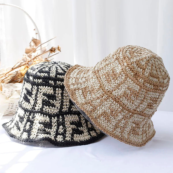 Handmade crochet hat summer