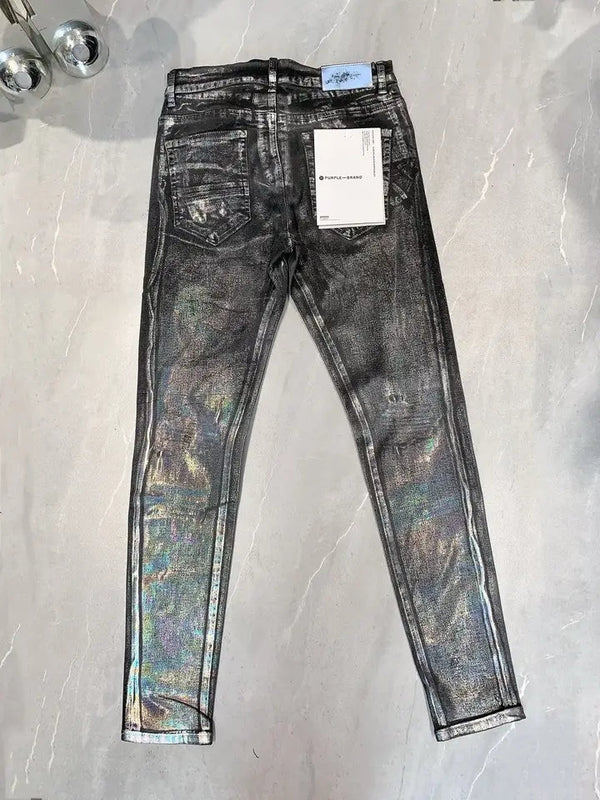 Unique Prestiges Purple Branded Jeans