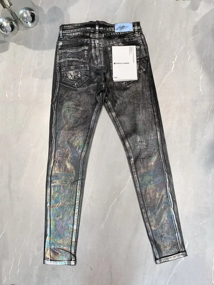 Unique Prestiges Purple Branded Jeans