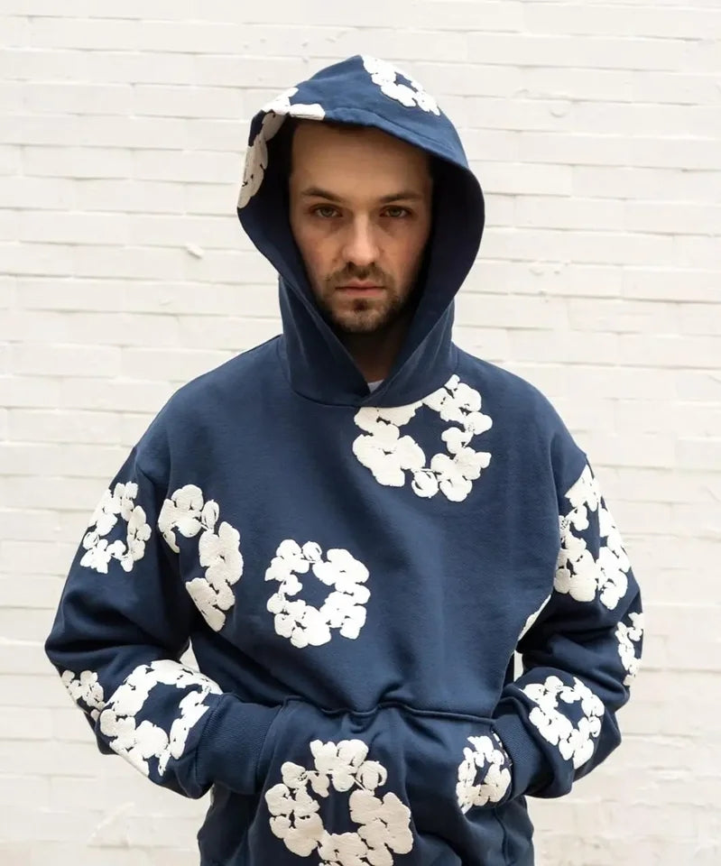 Unisex Dry Tears Print Fashion Thick Hoodie Unisex Sweat suit