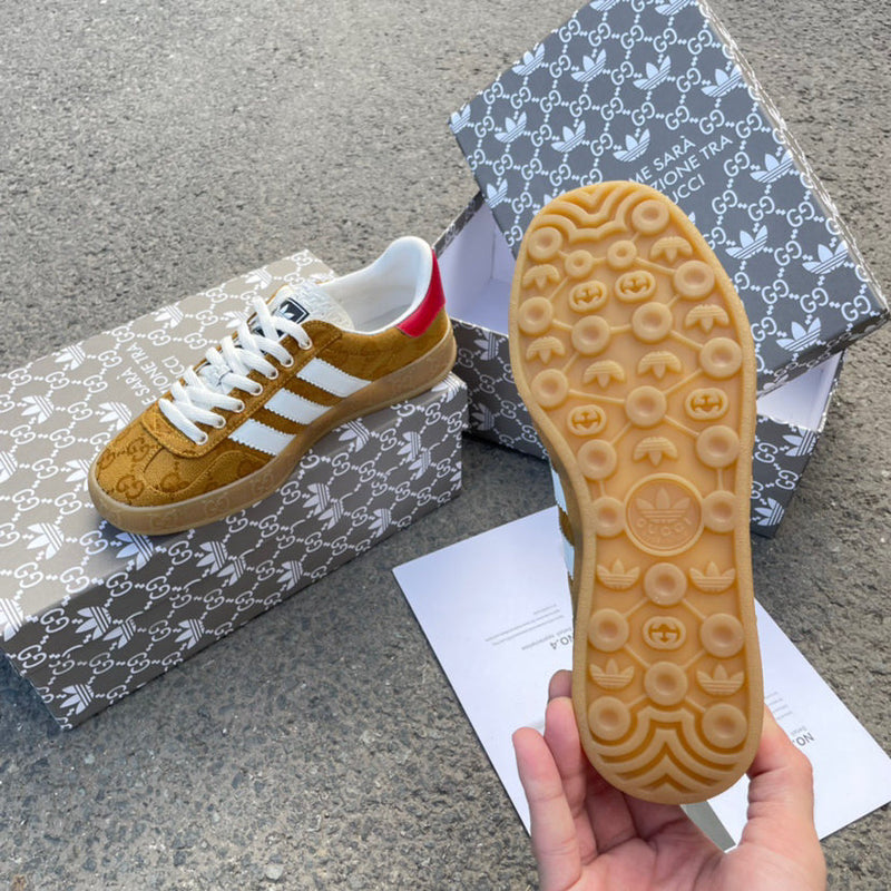 Hot Gazelles Low Cut Retro Collaboration Designer Sneakers
