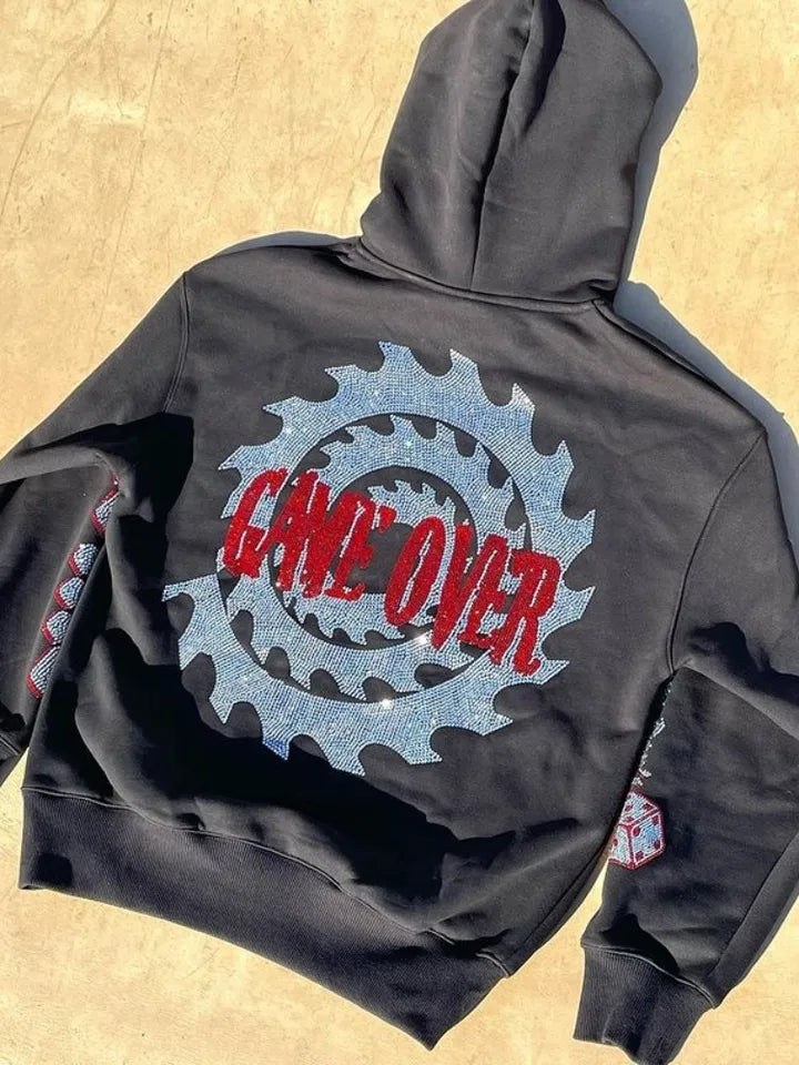 Y2K Billy The Saw Puppet Street Hoodie