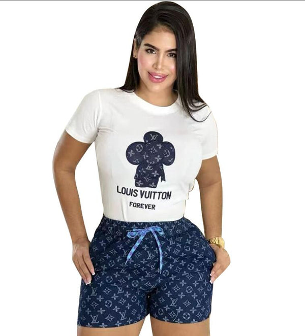 Louis Vuitton Summer Sizzle Women's Short Set