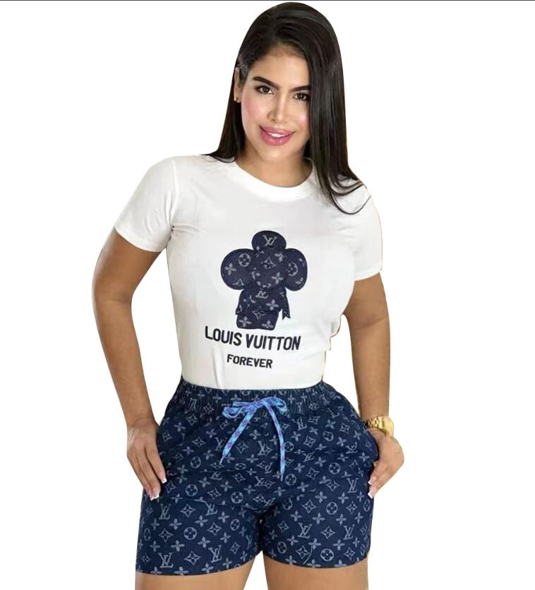 Louis Vuitton Summer Sizzle Women's Short Set