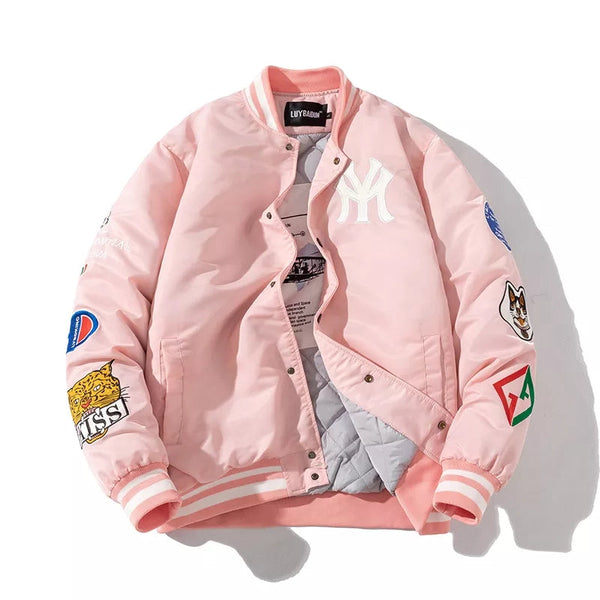 Unisex vintage sporty race car jacket