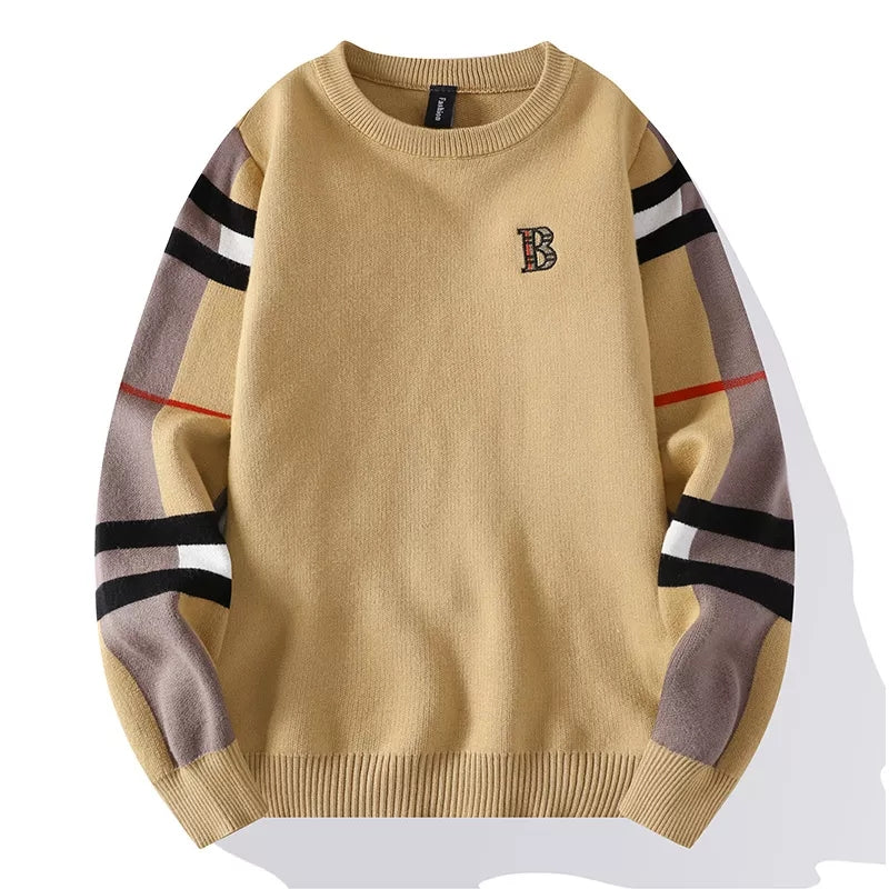 Ultra Soft Warm Pull Homme 2023 New Autumn Winter Cashmere Knit Pullover Sweater