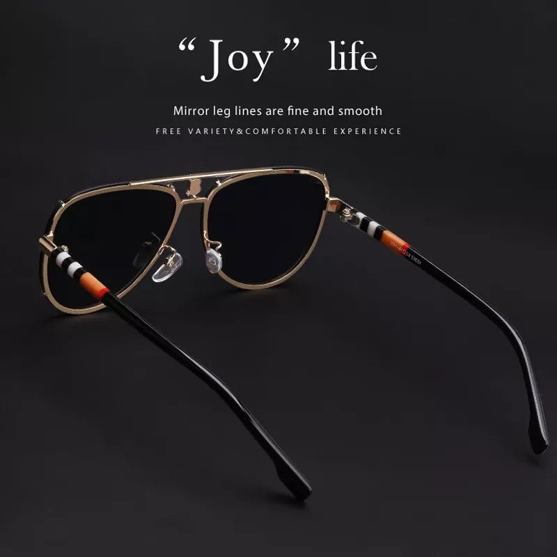 2023 Unisex Luxury Retro Aviation Style Sunglasses - TimelessGear9