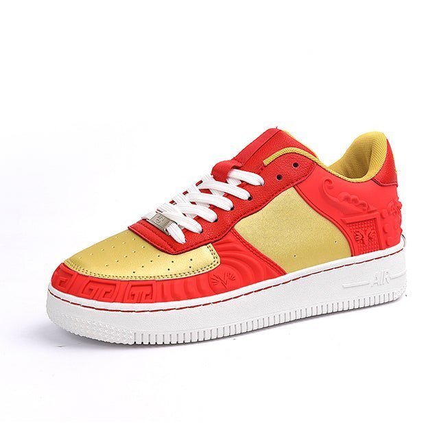 2024 Customize Versace Design Air Force One's Comfortable and Breathable High-top Sneakers, Outdoor Non-slip Wear-resistant - TimelessGear9