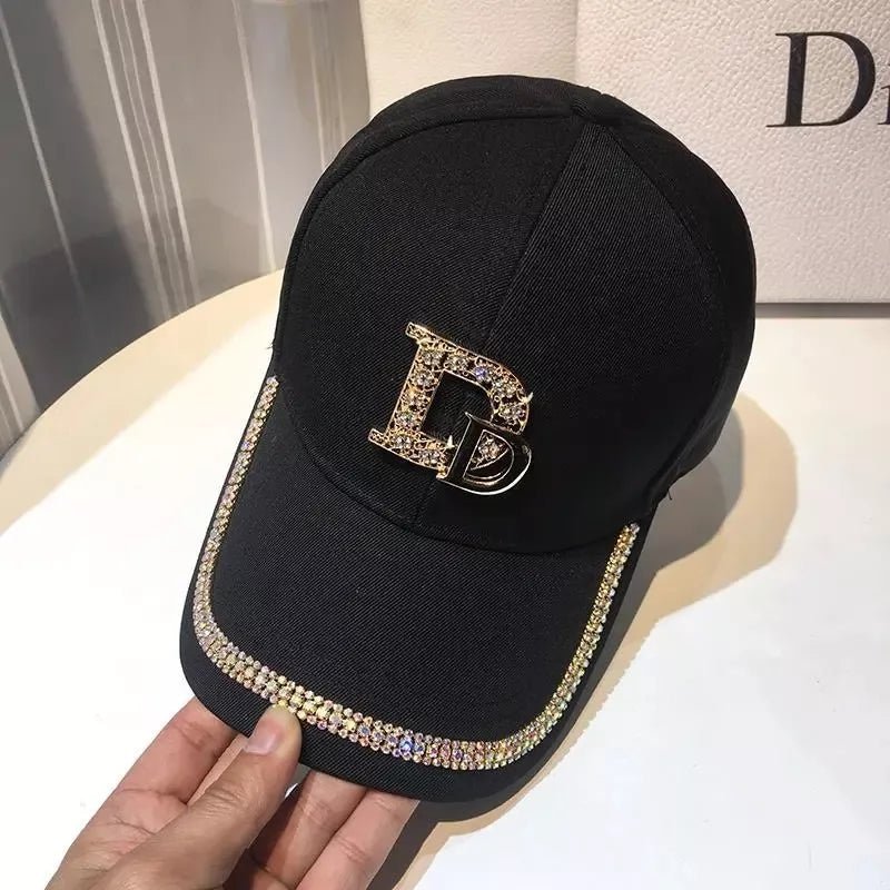 2024 DIOR Logo Rhinestone Hat Cotton Luxury Snap Back - TimelessGear9