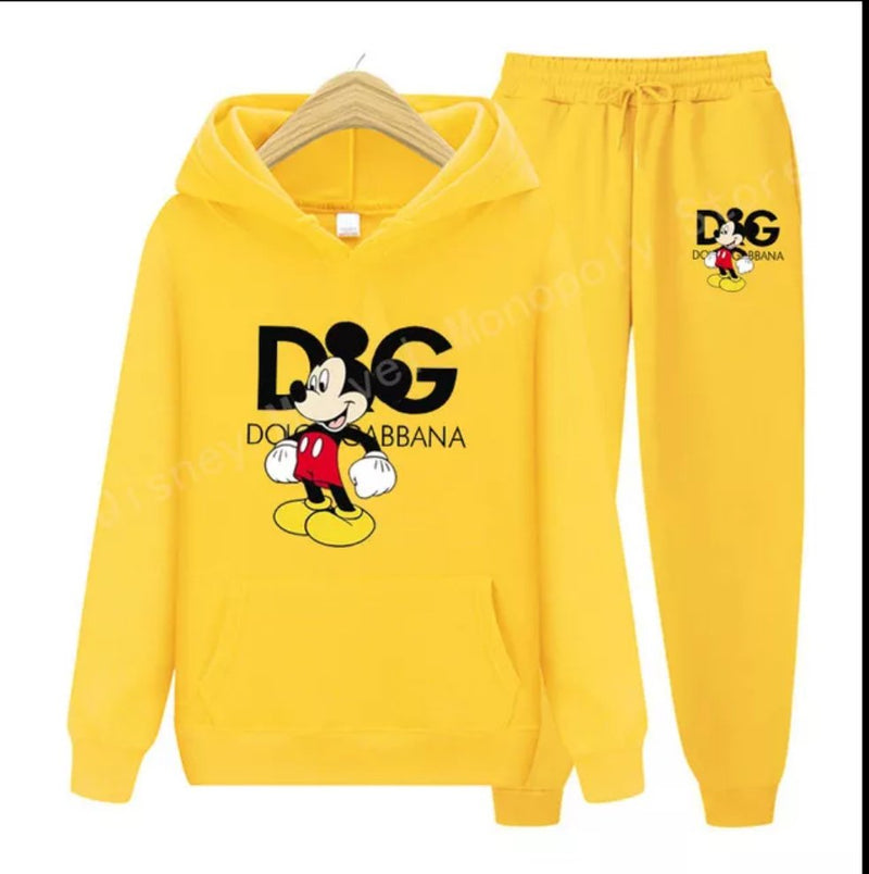 2024 Disney Mickey Cotton Luxury Designer Hoodie Sweatsuit - TimelessGear9