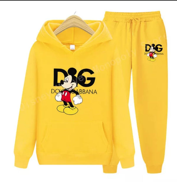 2024 Disney Mickey Cotton Luxury Designer Hoodie Sweatsuit - TimelessGear9