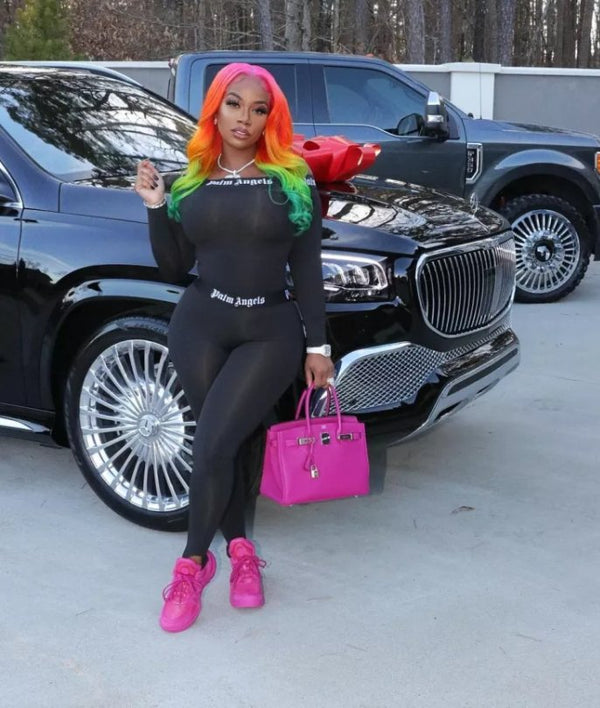 2024 Luxury Designer Palm Angels Female Tracksuit - TimelessGear9