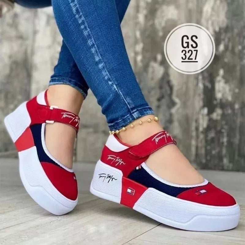 Tommy Girls Casual Breathable 2023 New Mesh Vulcanized