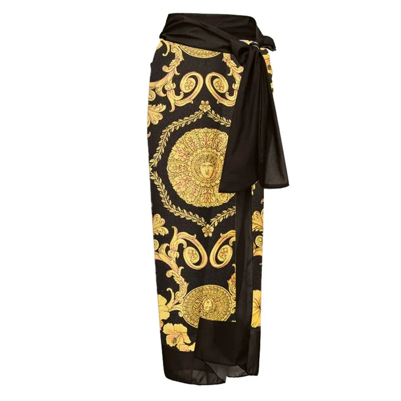 Gorgeous Matching Versace Luxury Designer Print Swimwear Swimsuit