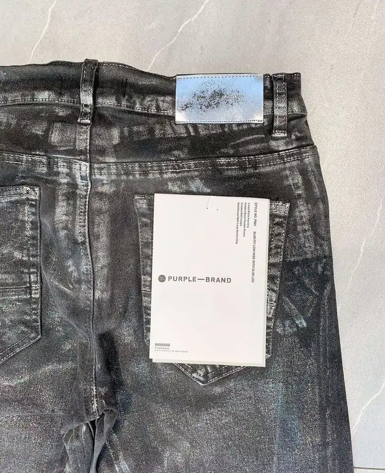 Unique Prestiges Purple Branded Jeans