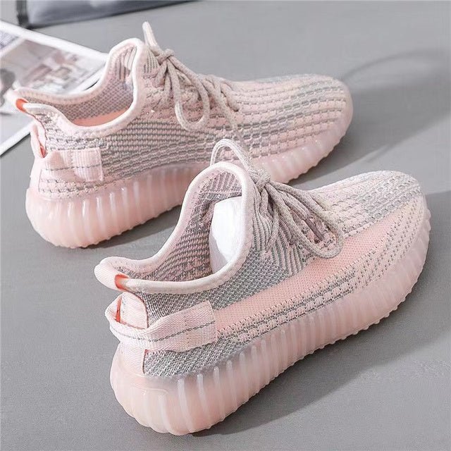 350 Bolt Sneakers Breathable Black White Sports Casual Light Walking Running Shoes - TimelessGear9