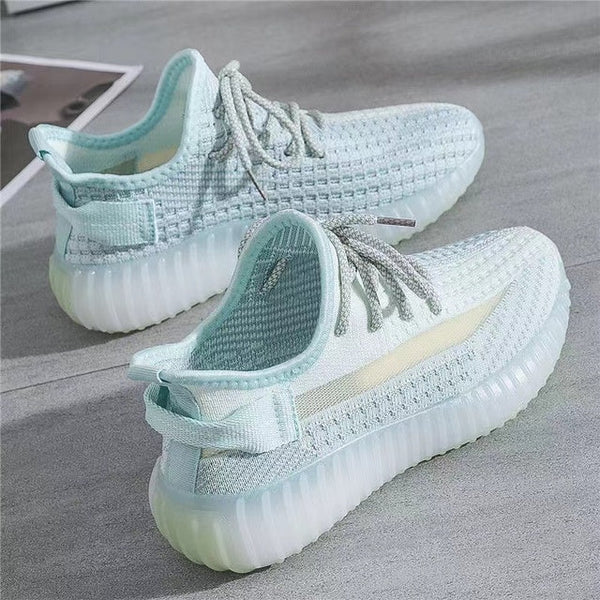 350 Bolt Sneakers Breathable Black White Sports Casual Light Walking Running Shoes - TimelessGear9