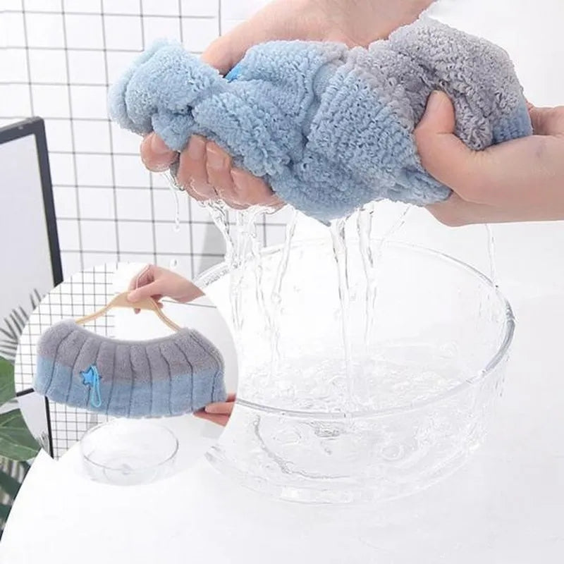 Stitched Color Portable Knitted Toilet Mat Thickened Washable