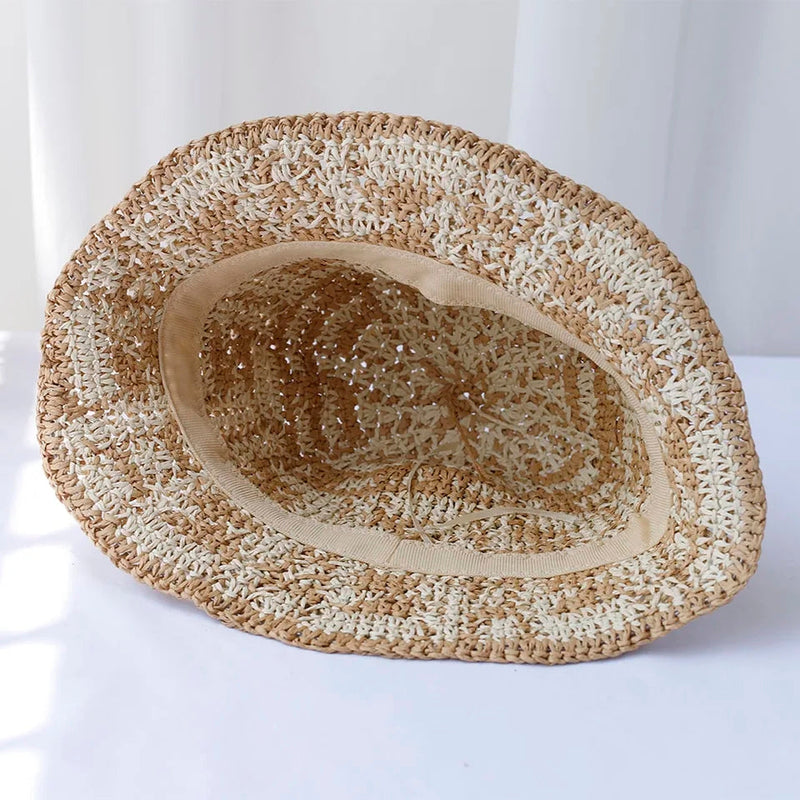 Handmade crochet hat summer