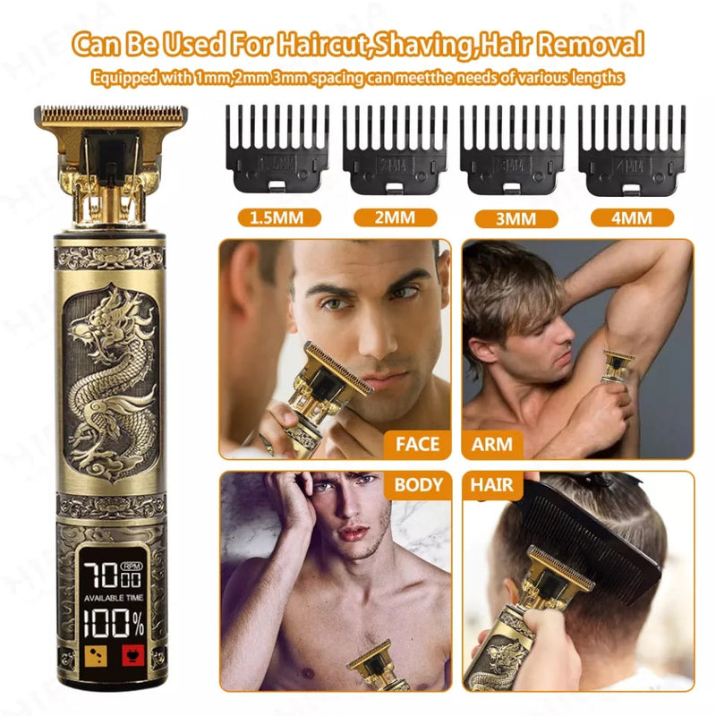 T9 USB Professional Beard & Hair Trimmers - TimelessGear9