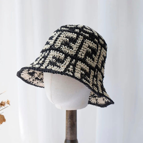 Handmade crochet hat summer