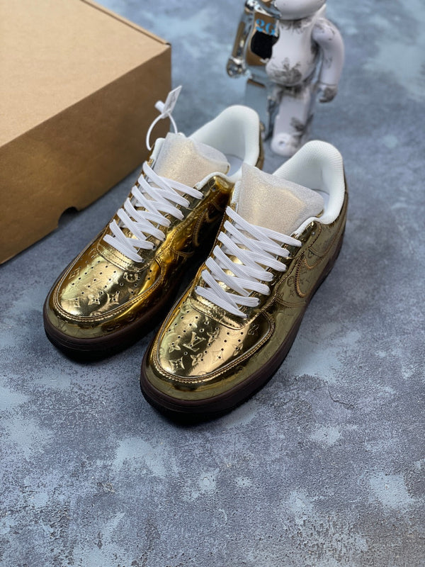 Gold Sneakers