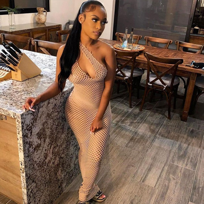 Sexy See Through Women New Fashion Sleeveless Backless Strap Female Clubwear Apparel - TimelessGear9