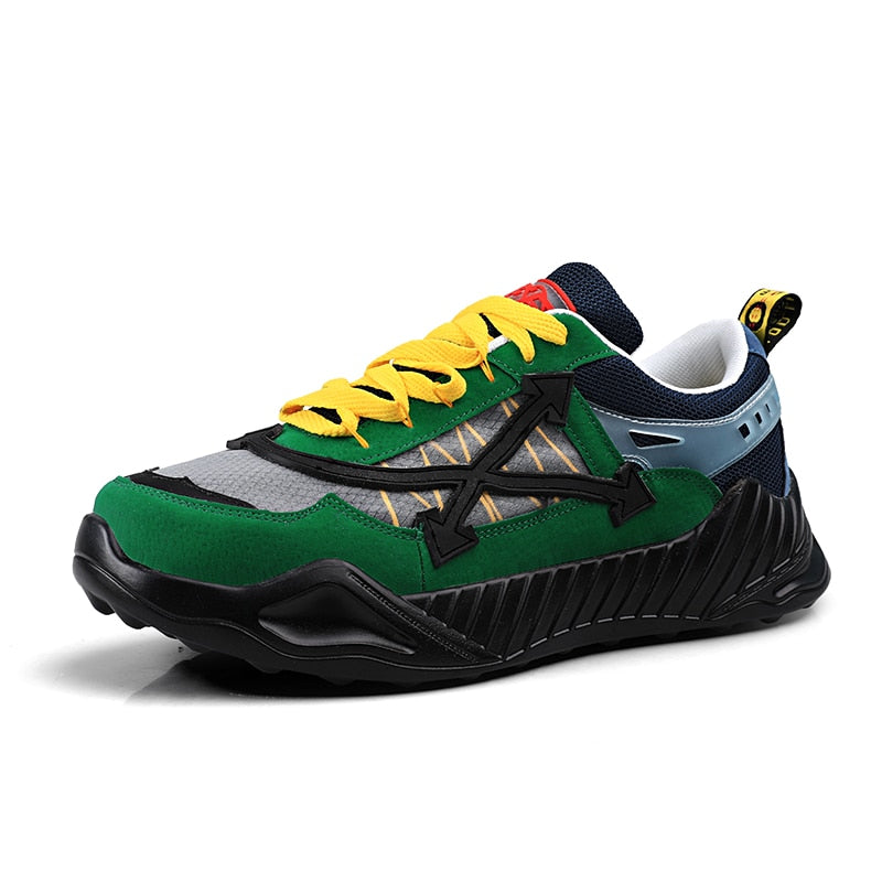 Men Shoes Fashion Shoes  Breathable Casual Sports Shoes Men Chunky Sneakers Male Gym Training Footwear - TimelessGear9