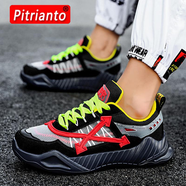 Off Whites Rep's Sports Shoes Men Chunky Sneakers Male Gym Training Footwear - TimelessGear9