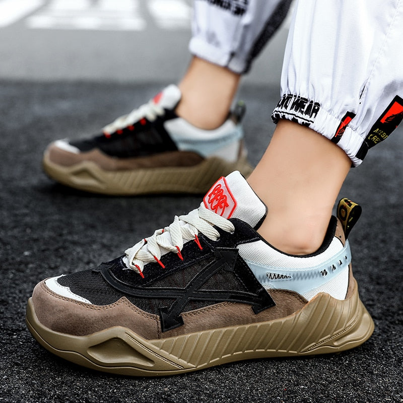 Men Shoes Fashion Shoes  Breathable Casual Sports Shoes Men Chunky Sneakers Male Gym Training Footwear - TimelessGear9