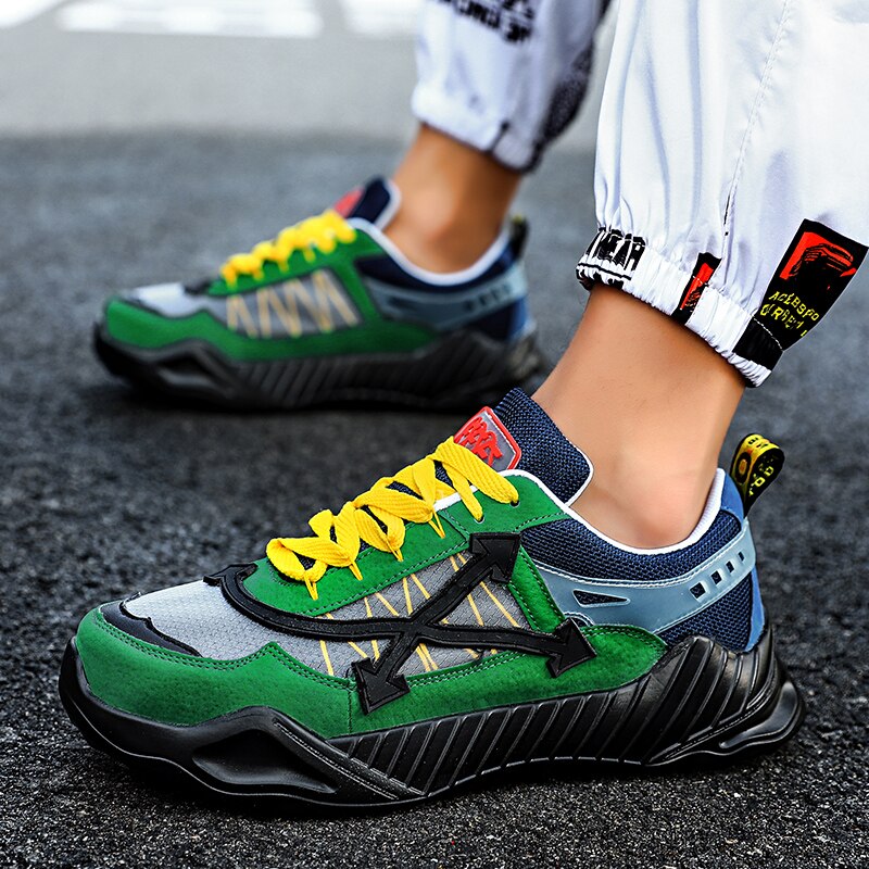 Men Shoes Fashion Shoes  Breathable Casual Sports Shoes Men Chunky Sneakers Male Gym Training Footwear - TimelessGear9