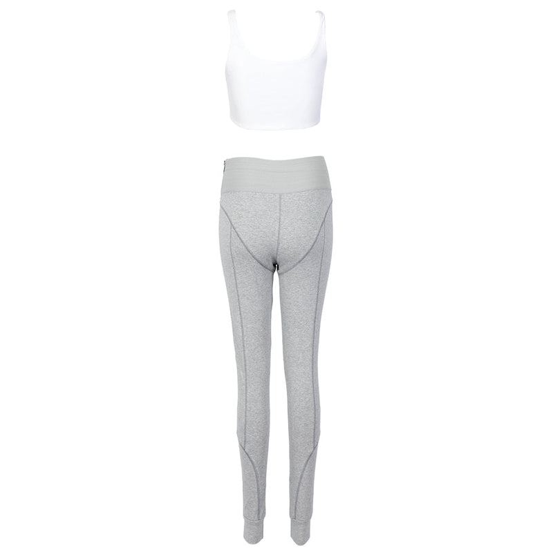 Kyliejenner Cotton Sports Two Pieces Gymwear Designer New Fashion Spaghetti Straps - TimelessGear9