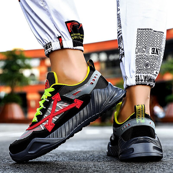 Off Whites Rep's Sports Shoes Men Chunky Sneakers Male Gym Training Footwear - TimelessGear9