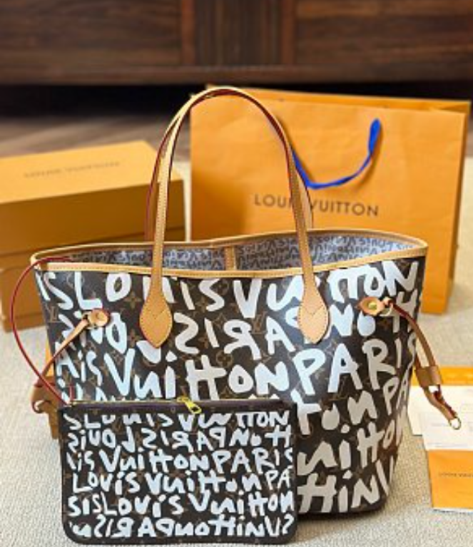LV High Visibility Graffiti Handbags