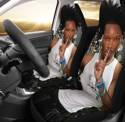 D4VD SHH Ultra Plush Automobile Seat Cover With Thickened Back