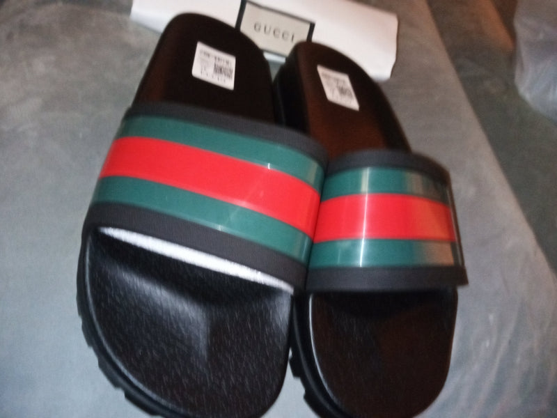 Gucci Men Designer Rubber Sandals