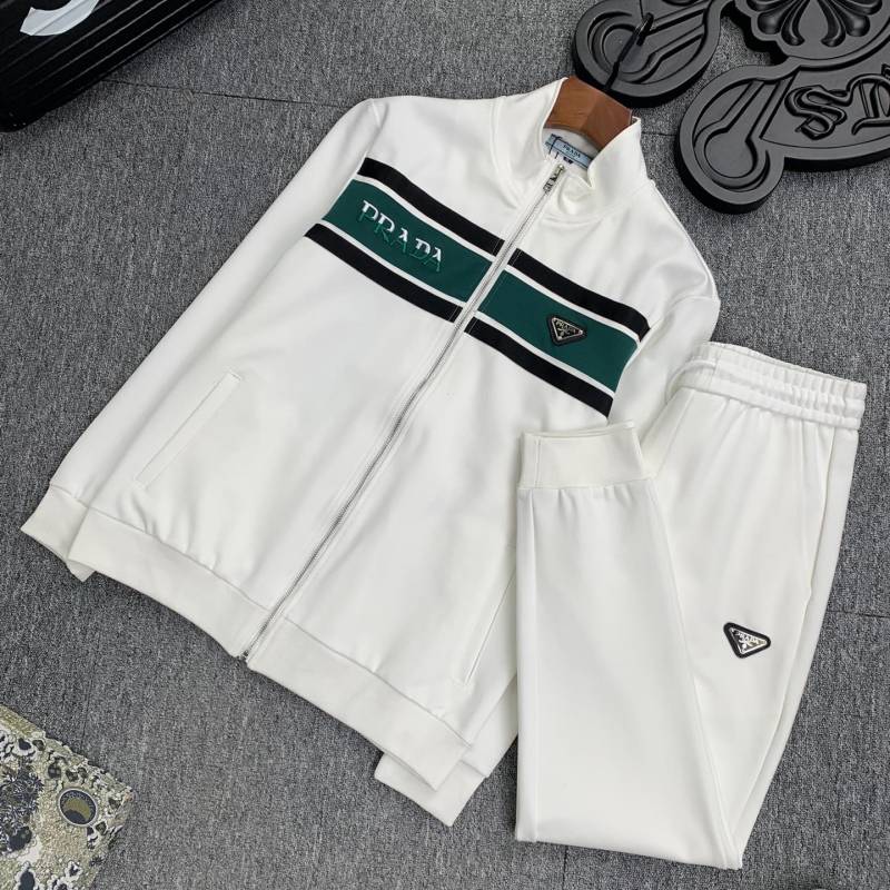 Mens Genuine Luxury Fashion Prada Sweat suit