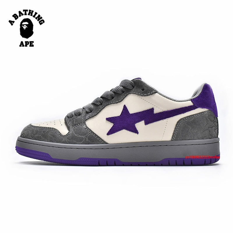 Sunkist Orange Bathing Ape Men Bapesta Air Retro