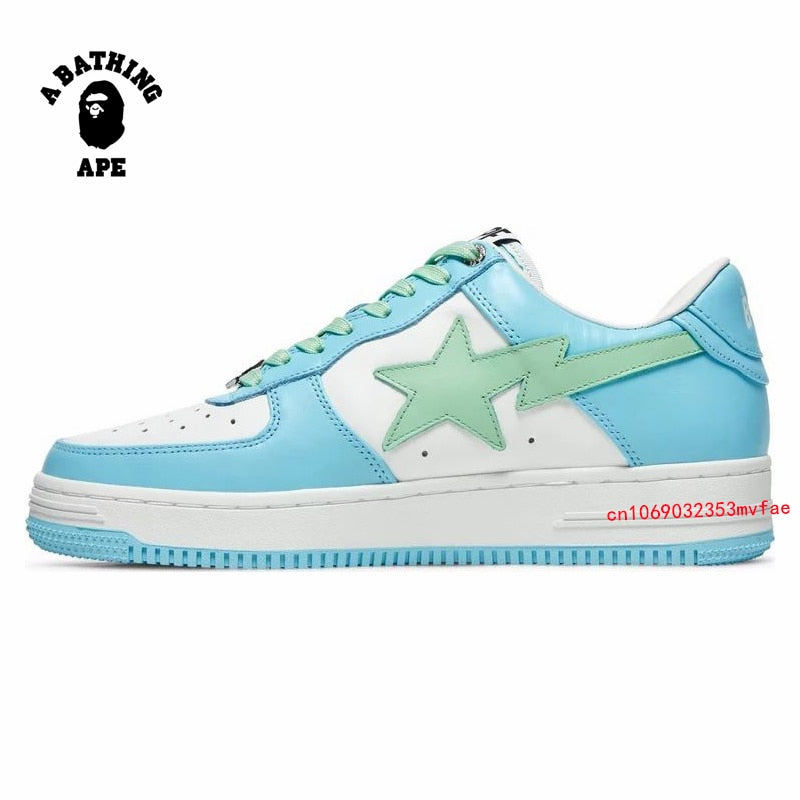 Sunkist Orange Bathing Ape Men Bapesta Air Retro