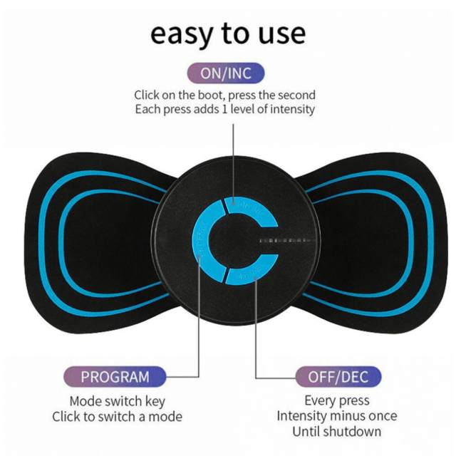 Portable Neck Massager Meridian Muscle Relief Pain - TimelessGear9